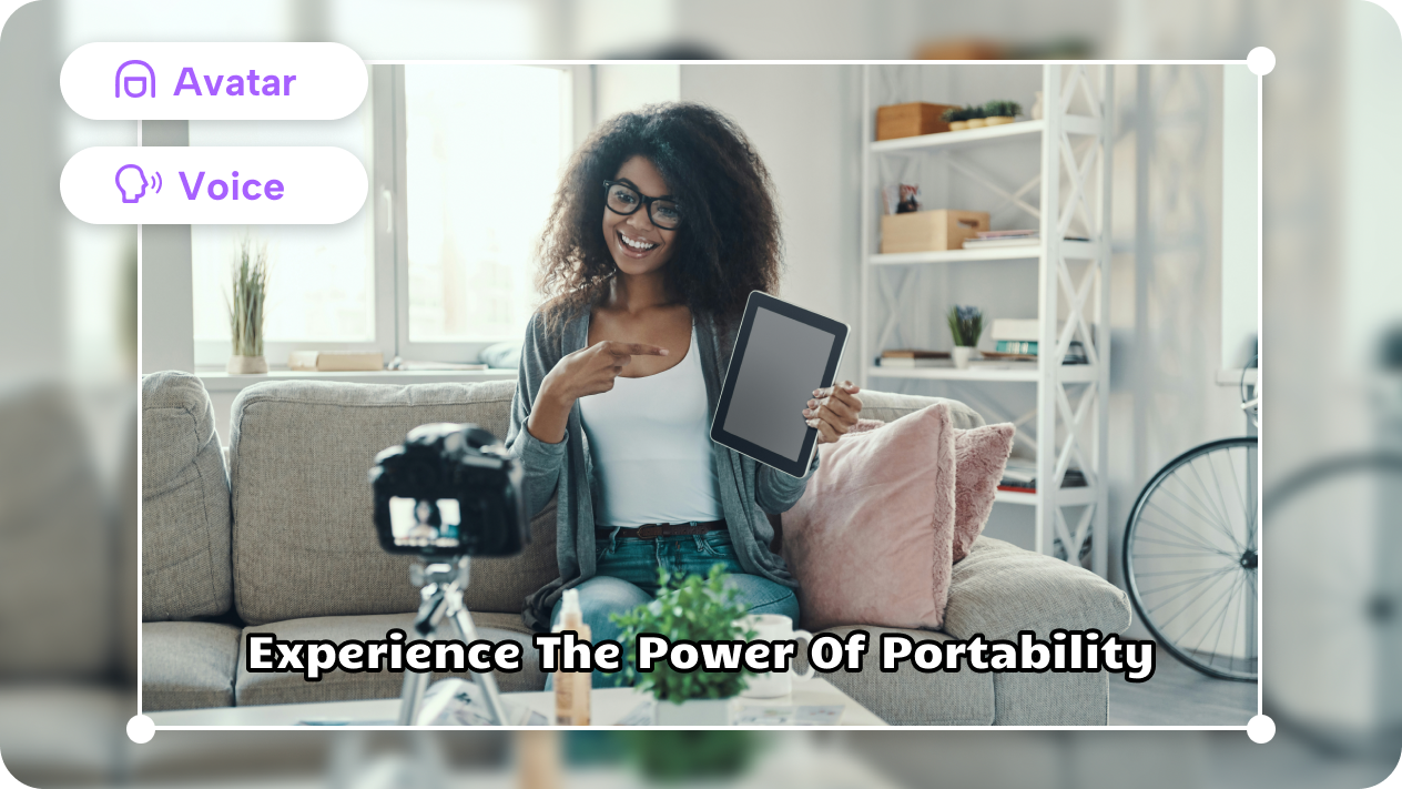 Avatar ve sesle ürünleri hayata geçirin